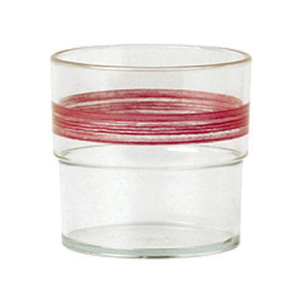Trinkbecher, SAN, 0,23l, Bistro rot